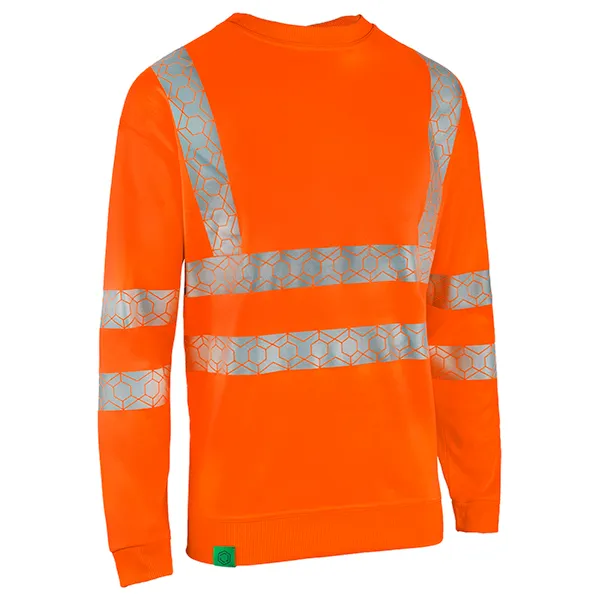 Beeswift Envirowear Hi-Vis Recyclable Sweatshirt